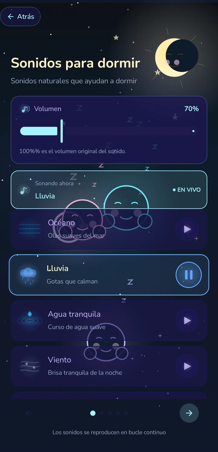 Lulla — Sonidos