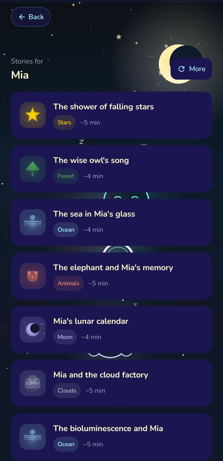Lulla — Stories