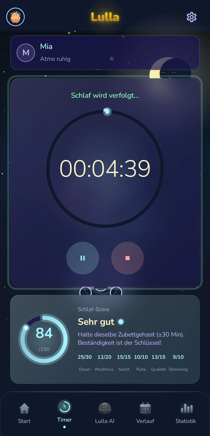 Lulla — Timer